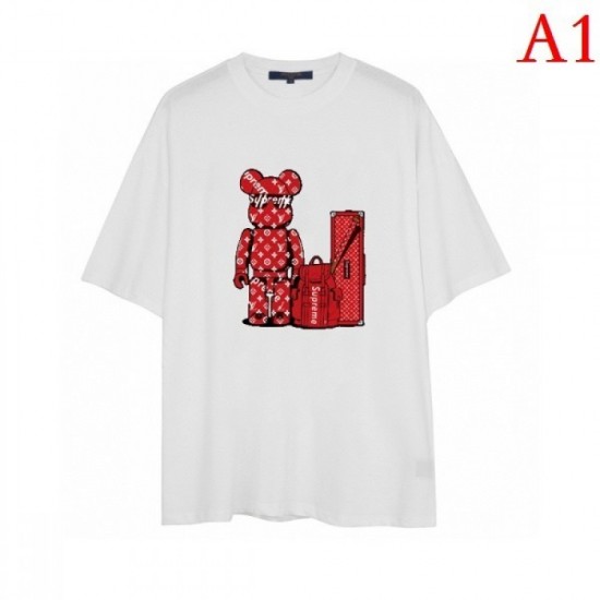 LOUIS VUITTON Men's short sleeve T-shirt 2022 New longing brand Louis Vuitton LOUIS VUITTON Men's short sleeve T-shirt 2022 New longing brand Louis Vuitton