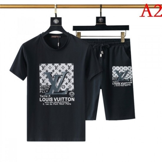 LOUIS VUITTON Men's Short Sleeve T-shirt 2022 New Nice Design Louis Vuitton LOUIS VUITTON Men's Short Sleeve T-shirt 2022 New Nice Design Louis Vuitton