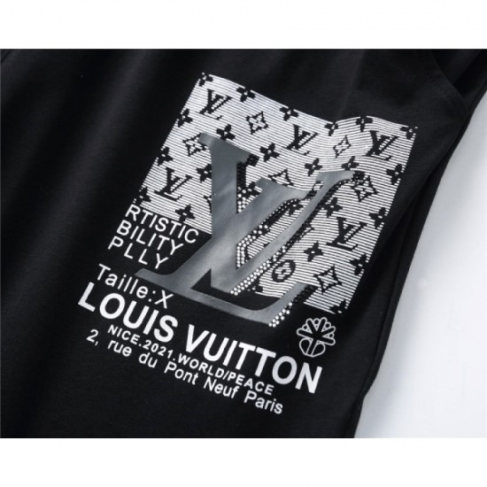 LOUIS VUITTON Men's Short Sleeve T-shirt 2022 New Nice Design Louis Vuitton LOUIS VUITTON Men's Short Sleeve T-shirt 2022 New Nice Design Louis Vuitton