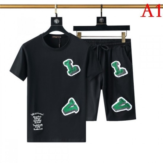 LOUIS VUITTON Men's Short Sleeve T-shirt 2022 New Spring / Summer Trend Louis Vuitton LOUIS VUITTON Men's Short Sleeve T-shirt 2022 New Spring / Summer Trend Louis Vuitton