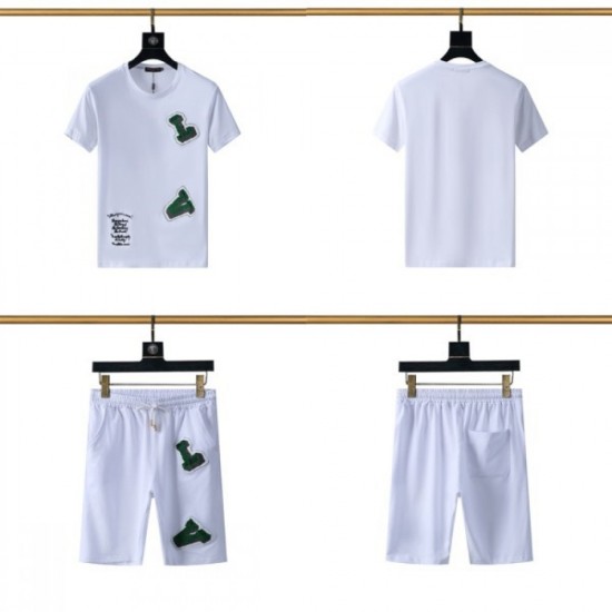 LOUIS VUITTON Men's Short Sleeve T-shirt 2022 New Spring / Summer Trend Louis Vuitton LOUIS VUITTON Men's Short Sleeve T-shirt 2022 New Spring / Summer Trend Louis Vuitton