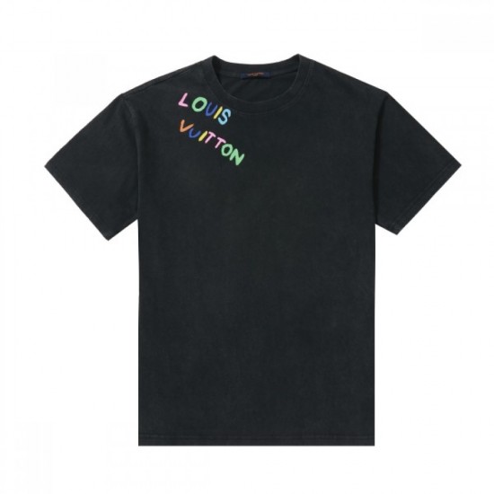 2022SS Attention is increasing LOUIS VUITTON Louis Vuitton Men's Short Sleeve T-shirt 2022SS Attention is increasing LOUIS VUITTON Louis Vuitton Men's Short Sleeve T-shirt