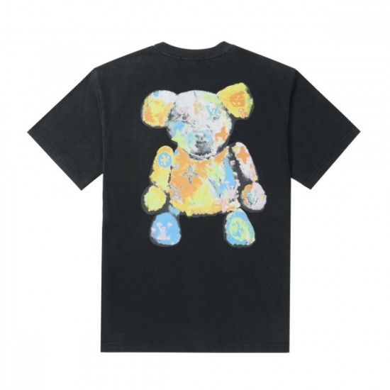2022SS Attention is increasing LOUIS VUITTON Louis Vuitton Men's Short Sleeve T-shirt 2022SS Attention is increasing LOUIS VUITTON Louis Vuitton Men's Short Sleeve T-shirt