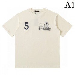 2022SS Conspicuously strong LOUIS VUITTON Louis Vuitton Men's Short Sleeve T-shirt