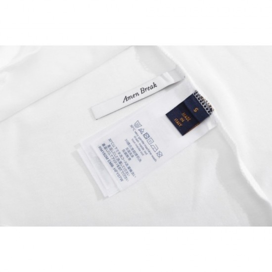 2022SS LOUIS VUITTON Men's short-sleeved T-shirt 2022SS LOUIS VUITTON Men's short-sleeved T-shirt