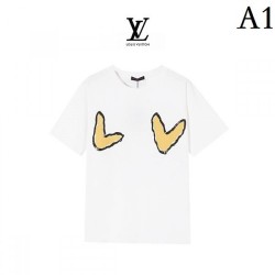 2022SS LOUIS VUITTON Louis Vuitton Men's and Women's Short Sleeve T-shirt