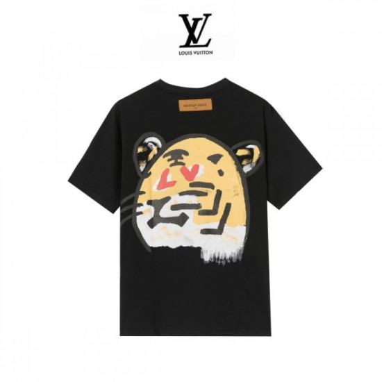 2022SS LOUIS VUITTON Louis Vuitton Men's and Women's Short Sleeve T-shirt 2022SS LOUIS VUITTON Louis Vuitton Men's and Women's Short Sleeve T-shirt