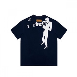 2022SS Limited sale in spring and summer! LOUIS VUITTON Men's Short Sleeve T-shirt