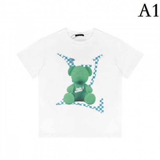 2022SS Recommended Outfit LOUIS VUITTON Men's Short Sleeve T-shirt 2022SS Recommended Outfit LOUIS VUITTON Men's Short Sleeve T-shirt