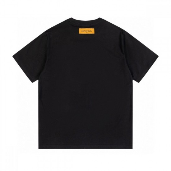 LOUIS VUITTON Louis Vuitton 2022SS men's short sleeve T-shirt lowest price guarantee LOUIS VUITTON Louis Vuitton 2022SS men's short sleeve T-shirt lowest price guarantee
