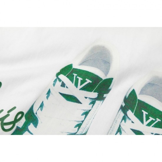 LOUIS VUITTON Louis Vuitton 2022SS men's short sleeve T-shirt lowest price guarantee LOUIS VUITTON Louis Vuitton 2022SS men's short sleeve T-shirt lowest price guarantee