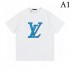 LOUIS VUITTON Louis Vuitton 2022SS men's short sleeve T-shirt lowest price challenge!