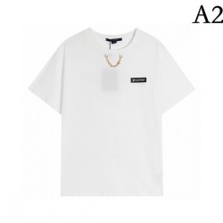 LOUIS VUITTON Louis Vuitton 2022SS Men's Short Sleeve T-shirt High Grade