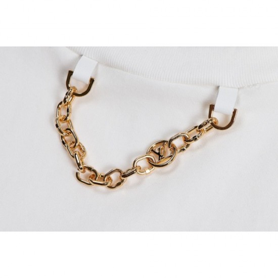 LOUIS VUITTON Louis Vuitton 2022SS Men's Short Sleeve T-shirt High Grade LOUIS VUITTON Louis Vuitton 2022SS Men's Short Sleeve T-shirt High Grade