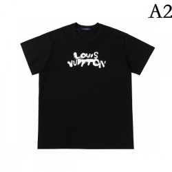 LOUIS VUITTON Louis Vuitton 2022SS men's short-sleeved T-shirt celebrity favorite