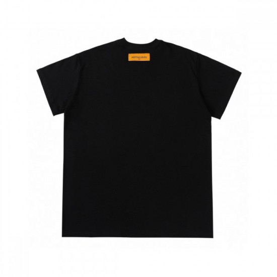 LOUIS VUITTON Louis Vuitton 2022SS men's short-sleeved T-shirt celebrity favorite LOUIS VUITTON Louis Vuitton 2022SS men's short-sleeved T-shirt celebrity favorite