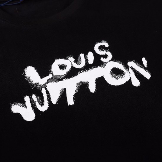 LOUIS VUITTON Louis Vuitton 2022SS men's short-sleeved T-shirt celebrity favorite LOUIS VUITTON Louis Vuitton 2022SS men's short-sleeved T-shirt celebrity favorite