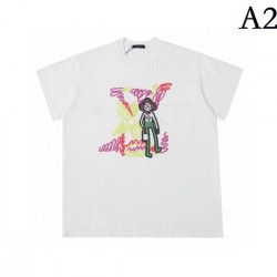 LOUIS VUITTON Louis Vuitton 2022SS men's short sleeve T-shirt best seller