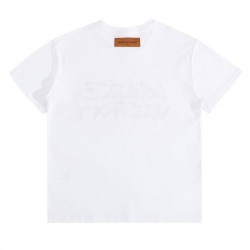 2022SS short-sleeved T-shirt Attention point LOUIS VUITTON Louis Vuitton