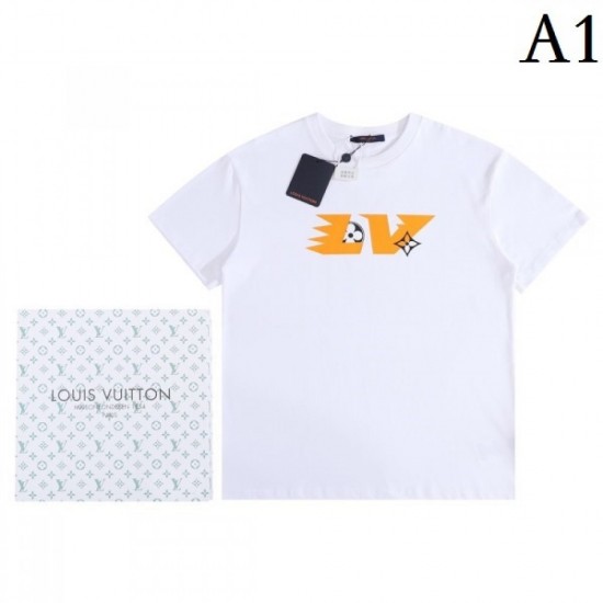 2022SS short-sleeved T-shirt overwhelming luxury LOUIS VUITTON Louis Vuitton 2022SS short-sleeved T-shirt overwhelming luxury LOUIS VUITTON Louis Vuitton