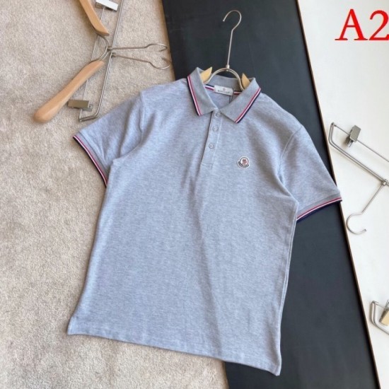 MONCLER Men's Short Sleeve T-shirt 2022 New Casual Wear Moncler Multicolor Selectable MONCLER Men's Short Sleeve T-shirt 2022 New Casual Wear Moncler Multicolor Selectable