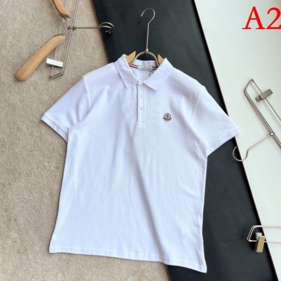 MONCLER Men's Short Sleeve T-shirt 2022 New Street Moncler Multicolor Selectable MONCLER Men's Short Sleeve T-shirt 2022 New Street Moncler Multicolor Selectable