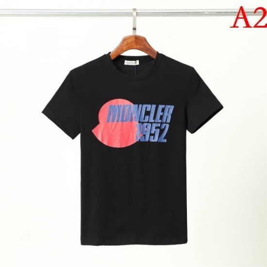 MONCLER Men's Short Sleeve T-shirt 2022 New Breathable Moncler Multicolor Selectable MONCLER Men's Short Sleeve T-shirt 2022 New Breathable Moncler Multicolor Selectable