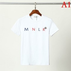 MONCLER Men's short sleeve T-shirt 2022 New texture is exquisite Moncler multicolor selectable