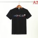 MONCLER Men's short sleeve T-shirt 2022 New texture is exquisite Moncler multicolor selectable MONCLER Men's short sleeve T-shirt 2022 New texture is exquisite Moncler multicolor selectable