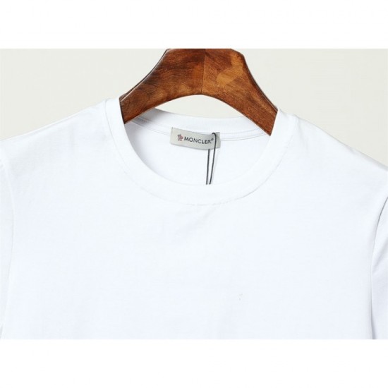 MONCLER Men's Short Sleeve T-shirt 2022 New Elastic Moncler Multicolor Selectable MONCLER Men's Short Sleeve T-shirt 2022 New Elastic Moncler Multicolor Selectable