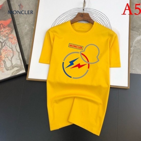 MONCLER Men's short-sleeved T-shirt 2022 New classic Moncler multicolor selectable MONCLER Men's short-sleeved T-shirt 2022 New classic Moncler multicolor selectable
