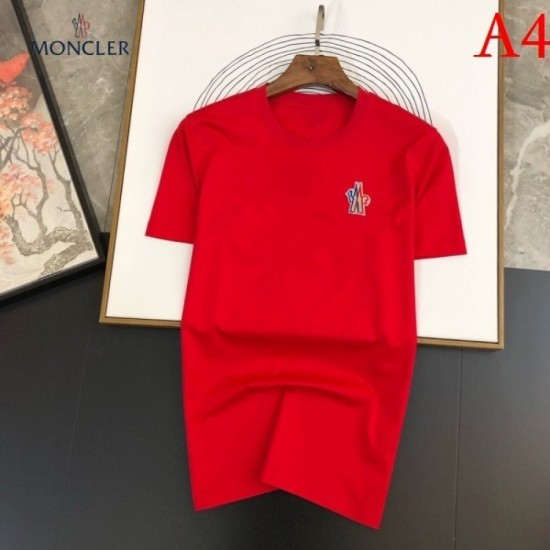 MONCLER Men's Short Sleeve T-shirt 2022 New 100% Cotton Moncler Multicolor Selectable MONCLER Men's Short Sleeve T-shirt 2022 New 100% Cotton Moncler Multicolor Selectable
