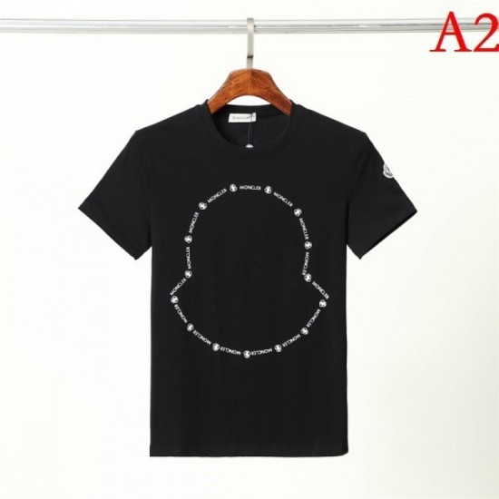 MONCLER Men's Short Sleeve T-shirt 2022 New Light Comfort Moncler Multicolor Selectable MONCLER Men's Short Sleeve T-shirt 2022 New Light Comfort Moncler Multicolor Selectable