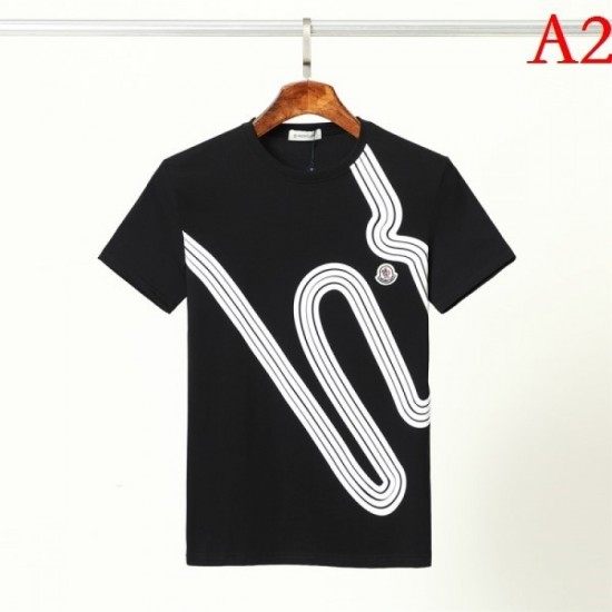 MONCLER Men's Short Sleeve T-shirt 2022 New Summer Essentials Moncler Multicolor Selectable MONCLER Men's Short Sleeve T-shirt 2022 New Summer Essentials Moncler Multicolor Selectable