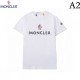 Casual reversal charm men's T-shirt 2022SS MONCLER Moncler Casual reversal charm men's T-shirt 2022SS MONCLER Moncler