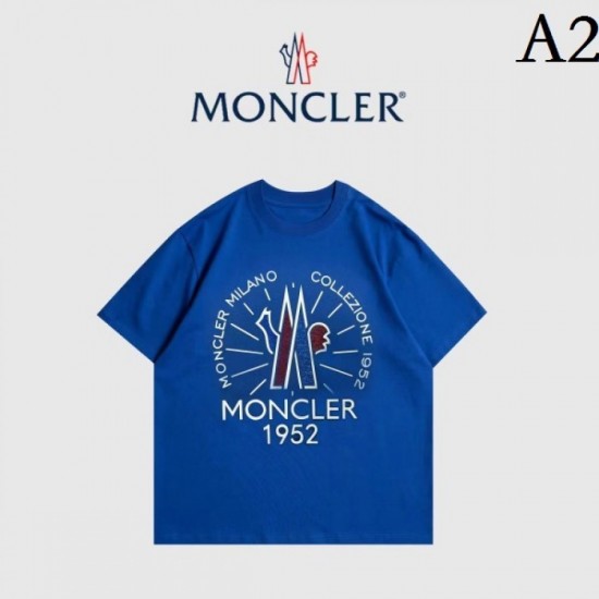 2022SS Short Sleeve T-shirt Cheapest Sale MONCLER Moncler 2022SS Short Sleeve T-shirt Cheapest Sale MONCLER Moncler