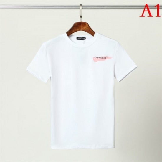 OFF-WHITE Men's short-sleeved T-shirt 2022 New fashionable off-white OFF-WHITE Men's short-sleeved T-shirt 2022 New fashionable off-white