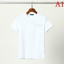 OFF-WHITE Men's Short Sleeve T-shirt 2022 New Outing Style Off-White