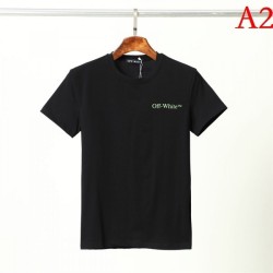 OFF-WHITE Men's Short Sleeve T-shirt 2022 New Outing Style Off-White