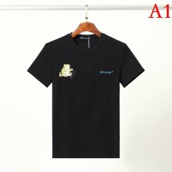 OFF-WHITE Men's Short Sleeve T-shirt 2022 New Spring / Summer Trend Off-White