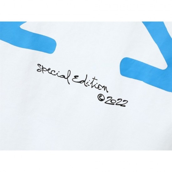 OFF-WHITE Men's Short Sleeve T-shirt 2022 New Spring / Summer Trend Off-White OFF-WHITE Men's Short Sleeve T-shirt 2022 New Spring / Summer Trend Off-White