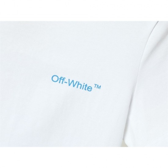 OFF-WHITE Men's Short Sleeve T-shirt 2022 New Spring / Summer Trend Off-White OFF-WHITE Men's Short Sleeve T-shirt 2022 New Spring / Summer Trend Off-White