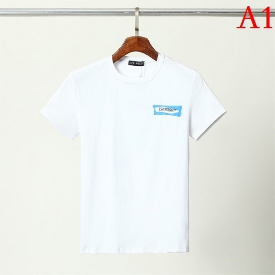 OFF-WHITE Men's Short Sleeve T-shirt 2022 New Office Fashion Off White OFF-WHITE Men's Short Sleeve T-shirt 2022 New Office Fashion Off White