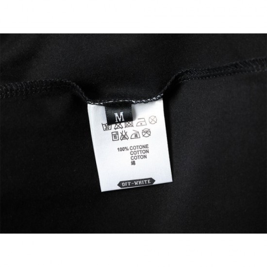 OFF-WHITE Men's short-sleeved T-shirt 2022 New off-white with a high sense of mode OFF-WHITE Men's short-sleeved T-shirt 2022 New off-white with a high sense of mode
