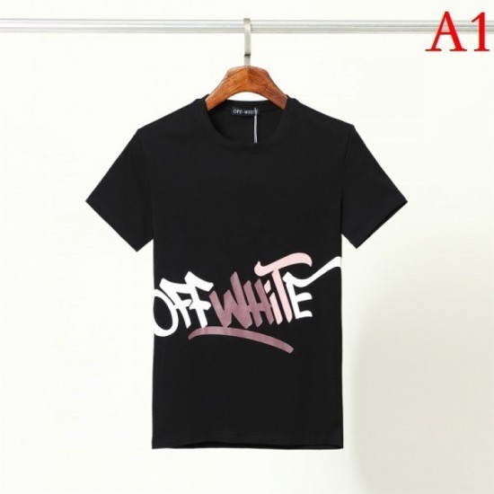 OFF-WHITE Men's short-sleeved T-shirt 2022 New off-white attracting attention in early spring OFF-WHITE Men's short-sleeved T-shirt 2022 New off-white attracting attention in early spring