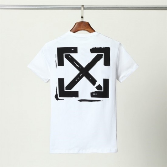 OFF-WHITE Men's short sleeve T-shirt 2022 New great value item Off-white OFF-WHITE Men's short sleeve T-shirt 2022 New great value item Off-white