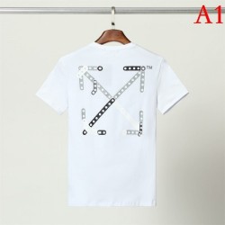 OFF-WHITE Men's Short Sleeve T-shirt 2022 New Relaxing Soaring Off-White