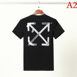 OFF-WHITE Men's Short Sleeve T-shirt 2022 New Relaxing Soaring Off-White