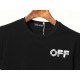 OFF-WHITE Men's Short Sleeve T-shirt 2022 New Relaxing Soaring Off-White OFF-WHITE Men's Short Sleeve T-shirt 2022 New Relaxing Soaring Off-White