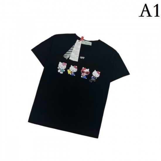 2022SS Both are popular OFF-WHITE Off-white men's and women's short-sleeved T-shirts 2022SS Both are popular OFF-WHITE Off-white men's and women's short-sleeved T-shirts
